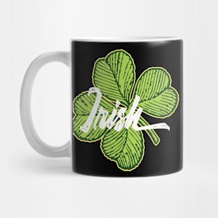 'Irish Green Clover ' Cool St. Patrick Clover Mug